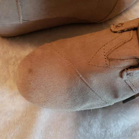 Toms Suede Wedge Booties - Picture 3 of 3
